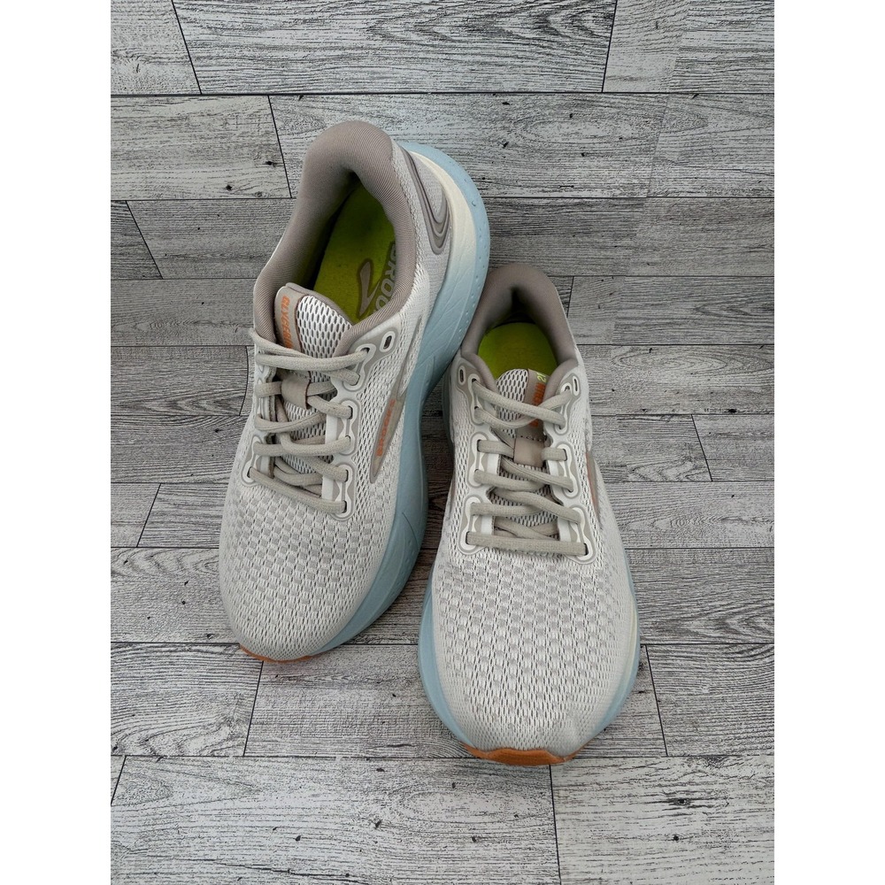 Brooks Glycerin 20 Shoes Women Sz 7.5 Gray Blue Running‎ Sneakers Cushioned Sole